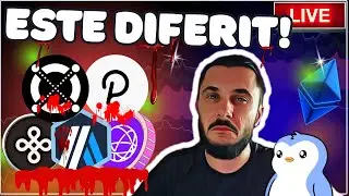 🔴LIVE - De ce nu este hype &icirc;n acest moment &icirc;n crypto? Analize LIVE