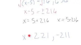 Solving Radical Equations