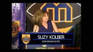 ESPN's Suzy Kolber Philly Fan Story from Maxwell Awards