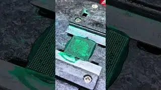 Hefei mobile phone repair, Huawei pure70pro, Kirin 9010cpu paint peeling repair green oil full
