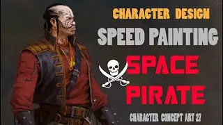 Speed painting [Time Lapse]-Character Concept Art Design-27