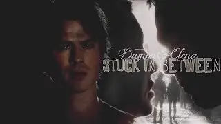 [6x01]stuck in between | damon+elena