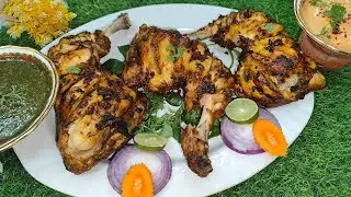 Steam Fried Chicken Tandoori With Special Dip/Sause|