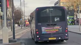 Here is the Berkshire bus 47693 on the number 3 in Slough Friday 16 January 2026