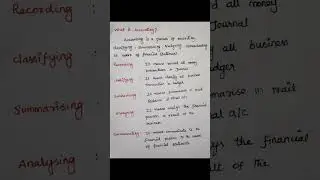 what is Accounting?/process of accounting