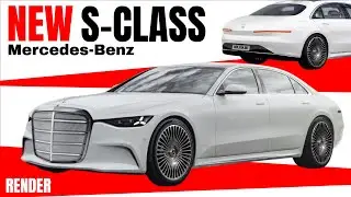 Следующее поколение Mercedes S-класса: культовый дизайн Vision, электропривод, большие сюрпризы