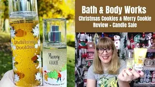 Обзор рождественского печенья Bath & Body Works и Merry Cookie + Распродажа свечей
