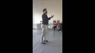 Mathieu Abelli rehearsing 