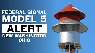 Federal Signal Model 5 | Full Alert | New Washington, Ohio (Crawford County)