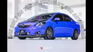 VIOS Turbo 200hp | Run 1NZ BOLT ON | TUNED BY QSR AUTOWORKS