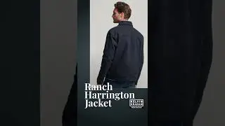 The new Superdry Vintage Ranch Harrington Jacket for men is now available at Kelvin Graham Menswear