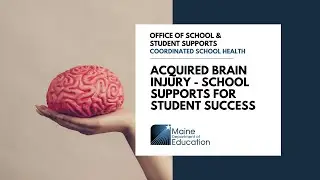 Acquired Brain Injury - School Supports for Student Success