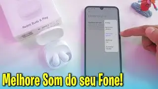Como Equalizar Som do Fone Xiaomi Redmi Buds 6 Play (Mudar Efeito Sonoro / Configurar Equalizador)