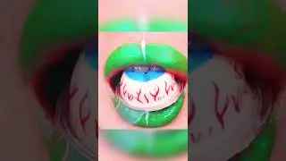 Eating jelly eye👁 /satisfying lips/ closer food #shortsasmr #asmrfood #mukbang #eatingshow