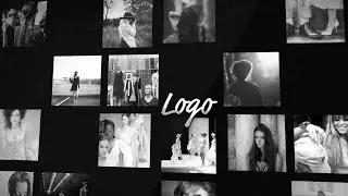 4K Model Portfolio Logo Opener After Effects Templates