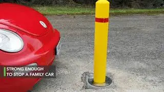 Introducing the maintenance free Impact Flex Bollard