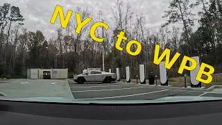 Tesla Model S Road Trip - New York to West Palm Beach, Florida - Christmas 2025 Part 2