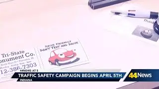Indiana law enforcement cracking down on distracted driving and speeding across the state