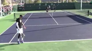 Bryan Brothers: 2016 BNP Paribas Open (Practice)