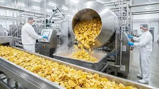 Amazing Food Factory Tour: How Millions of Chips Are Made Daily