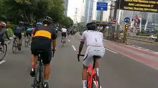 Gowes di Dalkot Loop selalu asik