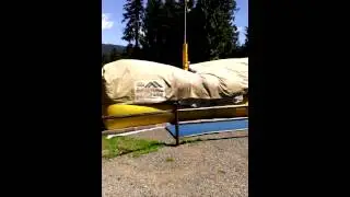 Austin's first bungee jump