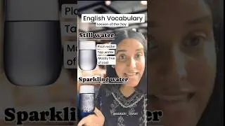 Difference between still water and sparkling water #water #drink #restaurant #sridevi ##english