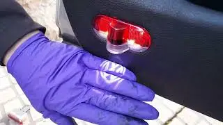 DIY: How to Install/Replace Vw Golf MK4 Door Logo Projector Courtesy Lights!!!