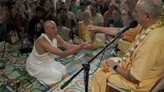 November 14, 2023 - Mayapur - Govardhan Puja - Initiation ceremony. English/Russian