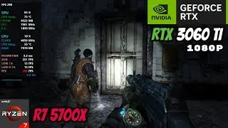 Metro Last Light Redux | RTX 3060 Ti 8gb - Ryzen 7 5700x | 1440p 2k | Gameplay