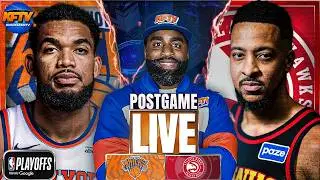 Knicks vs Hawks NBA Playoffs Game 4 Post Game Show | Post Game Live EP 726