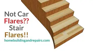 How To Design Stairs With Flair or Flared Stairs - Layout Design Tips