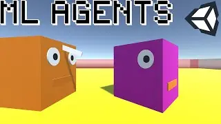 Hunter v. Prey Machine Learning - Pellet Grabber MLAgents Unity Tutorial #7