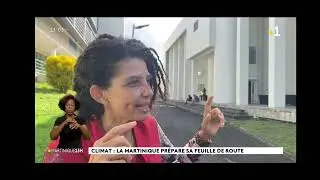 Climat : La Martinique pr&eacute;pare sa feuille de route, itw Martine LHEUREUX Journal 13h le 28/11/25