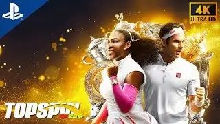 TopSpin 2K25 - PHENOMENAL PLAY FROM FEDERER IN THE 2K TOUR (PS5)