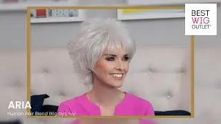 Aria | Human Hair Blend Wig by Envy (EV37018/EV37018R)