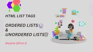 🎯 HTML Ordered & Unordered List | Module 3 Part 5 | Learn List Tag in HTML in Urdu / Hindi