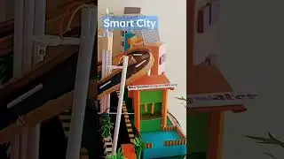 #school,Smart City Project for science exhibition...