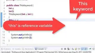 59. this keyword in java