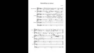 Jacksfilms' YIAY outro but it's in minor and baroque-inspired