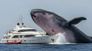 Animal Rescue Stories Navy Rescues Luxury Yacht Attacked by Giant Whale #whale #oceanrescue