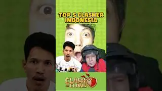Top 5 Clasher Indo 😹  #clashofclans #windahbasudara #cidukwarrior #ndrahuyy #coc #shorts