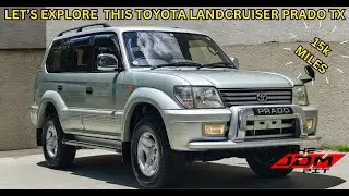 Grandpa's 1999 TOYOTA LANDCRUISER PRADO TX only 15K Miles!  Beautiful Walkaround and Undercarriage!
