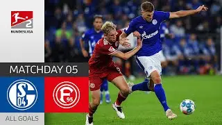 Terodde scored Twice! | FC Schalke 04 - Fortuna D&uuml;sseldorf 3-1 | All Goals | MD 5 &ndash;  Bundesliga 2
