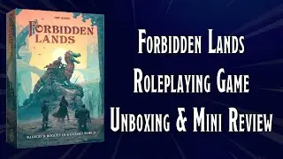 Forbidden Lands TTRPG Unboxing and Mini Review