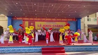 Hãy vươn cao hơn - Tốp ca hát múa - Thể hiện: thầy và trò trường THCS Lê Ích Mộc