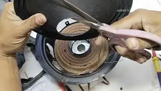 Paanu magpalit Ng punit na con Ng speaker crown di 800w speaker repair