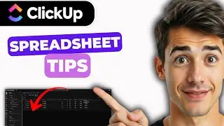 Как использовать ClickUp как Excel или Google Sheets (самый простой способ) (Руководство 2026 года)