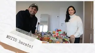 Compras no mercado MAIS BARATO de Luxemburgo - Quanto gastamos?