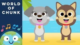 Head, Shoulders, Knees and Toes | Kids Songs & Nursery Rhymes | World of Chunk